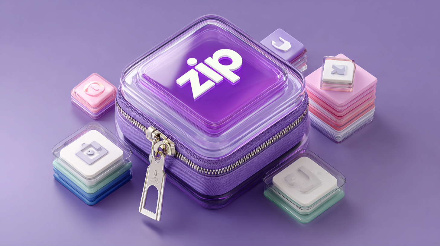 Transparent PNGs + ZIP